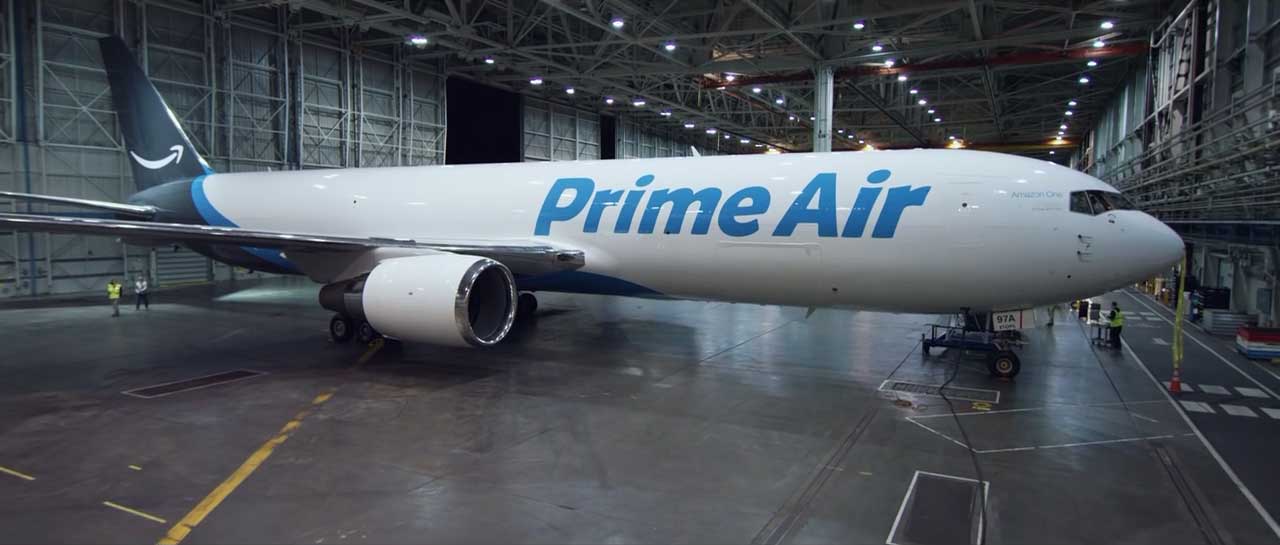 Prime Air Boeing 767-300, now know as Amazon Air.
